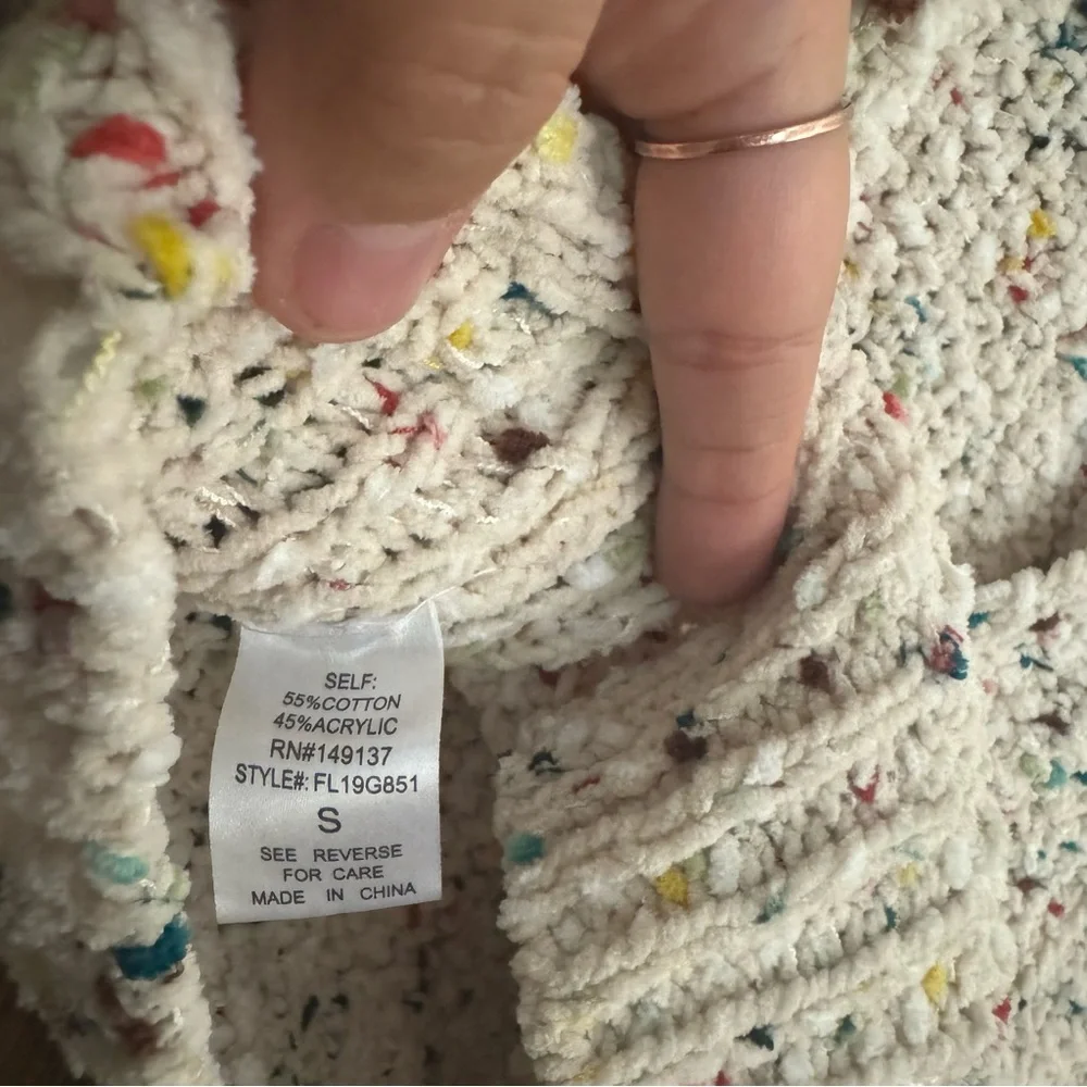 Favlux Confetti Knit Sweater